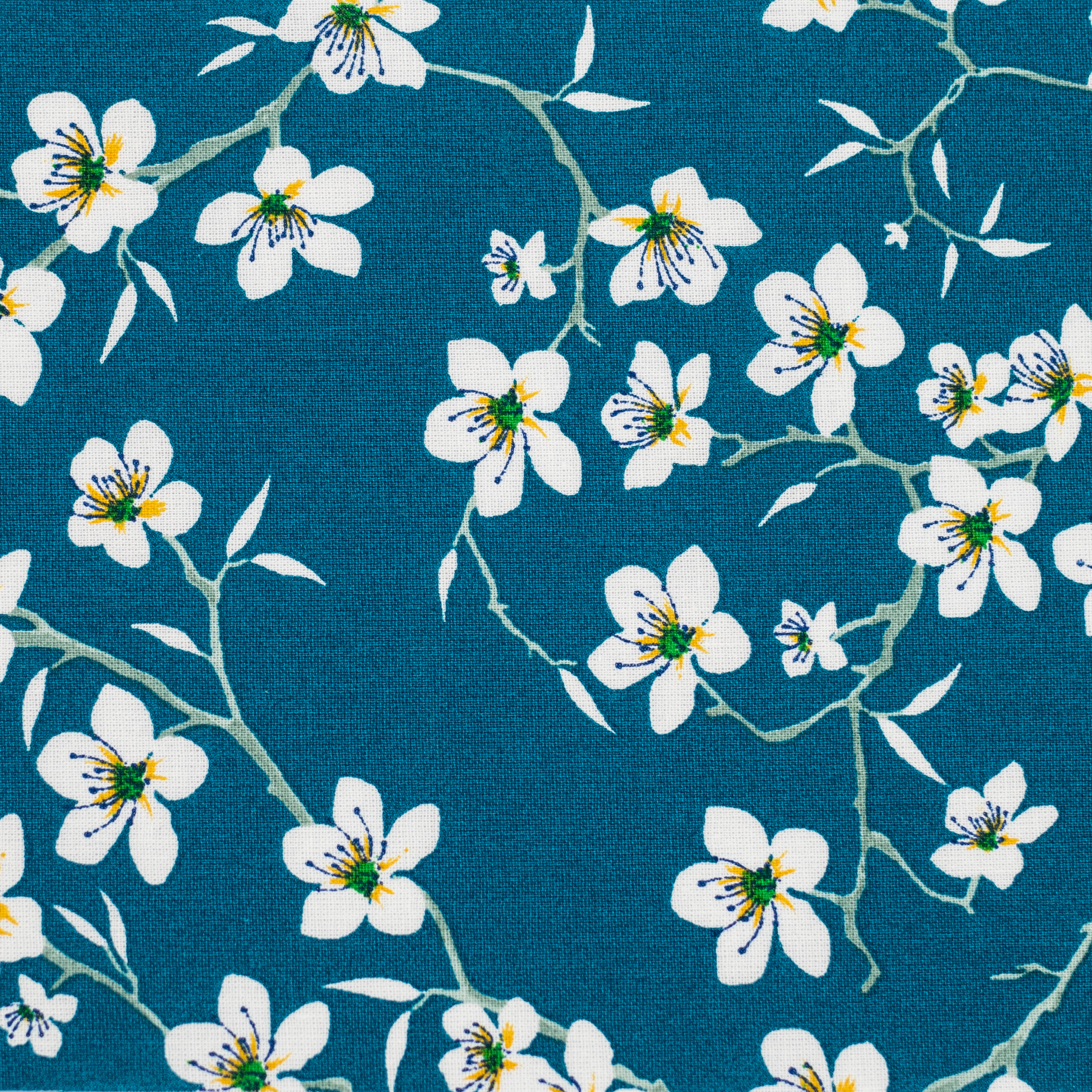 bleu fleurs